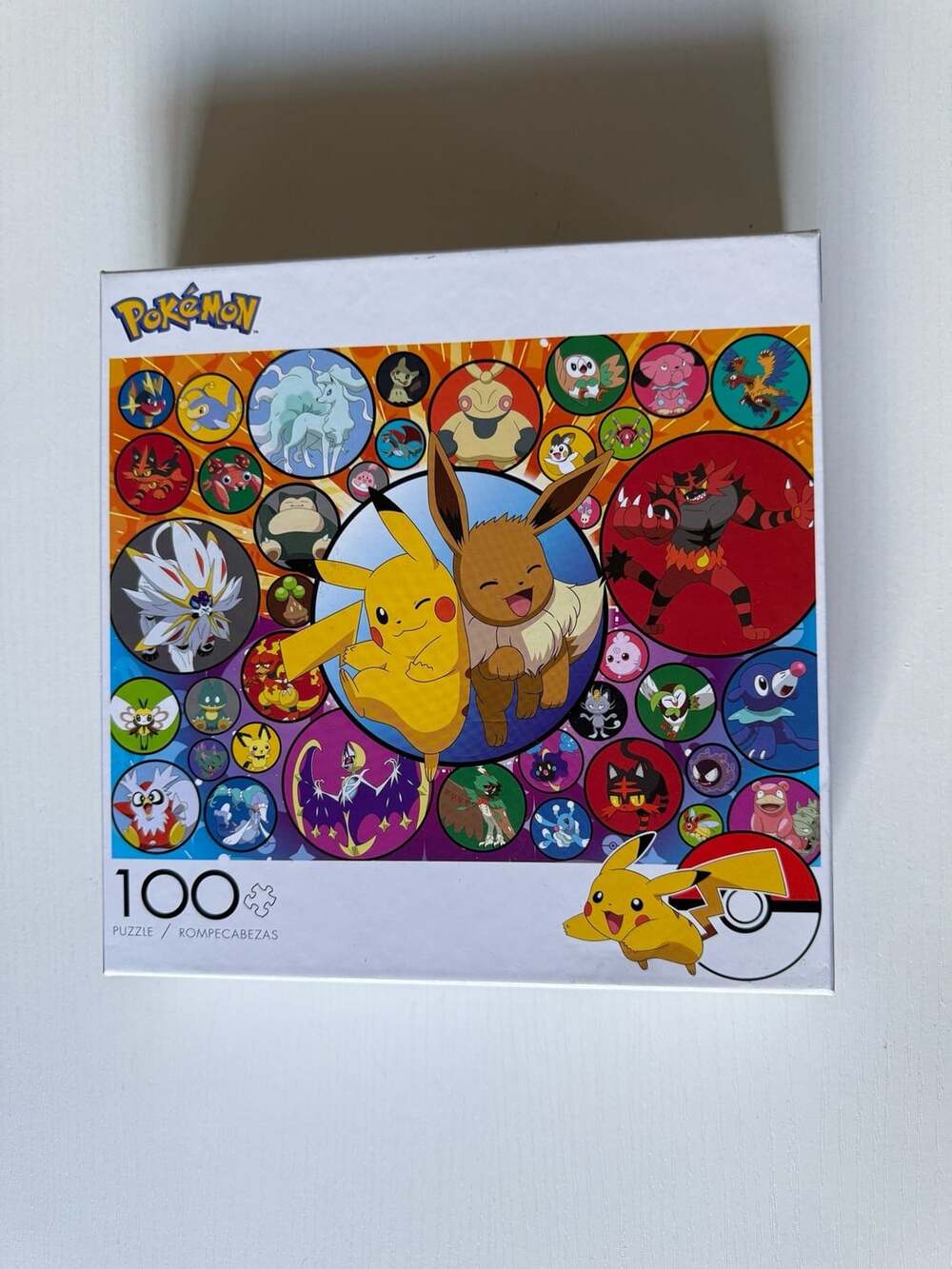 Buffalo Games Pokémon Alola Region Poke Bubble 100-Piece Jigsaw Puzzle